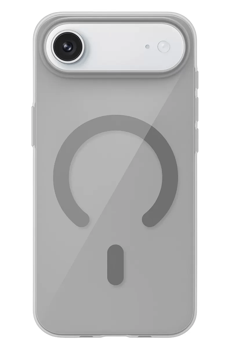 Apple iPhone 17 Air PC Blank Magsafe Kapak - Natural Grey