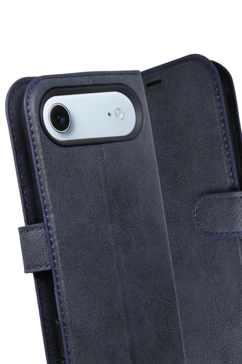 Apple iPhone 17 Air Trend S Plus Kapaklı Kılıf - Lacivert
