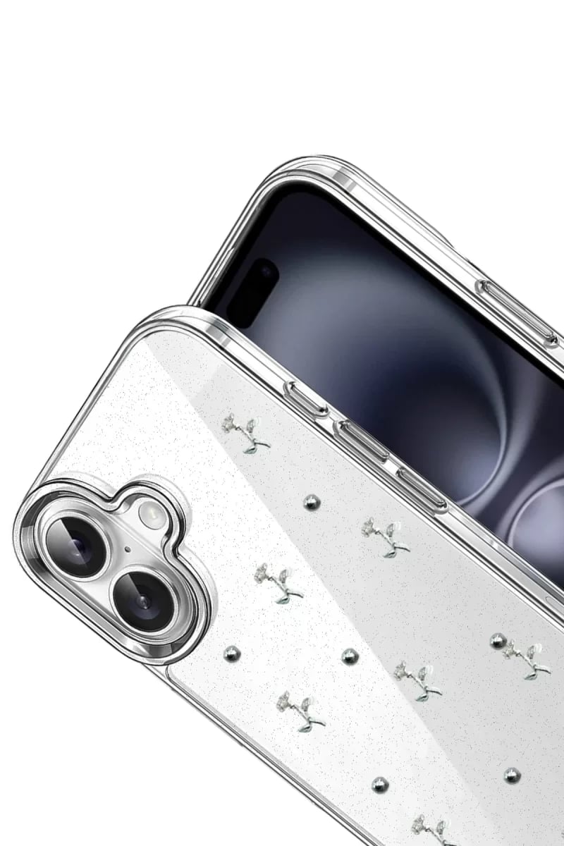 Apple iPhone 17 Fiyonk Desenli Kapak - Desen 4