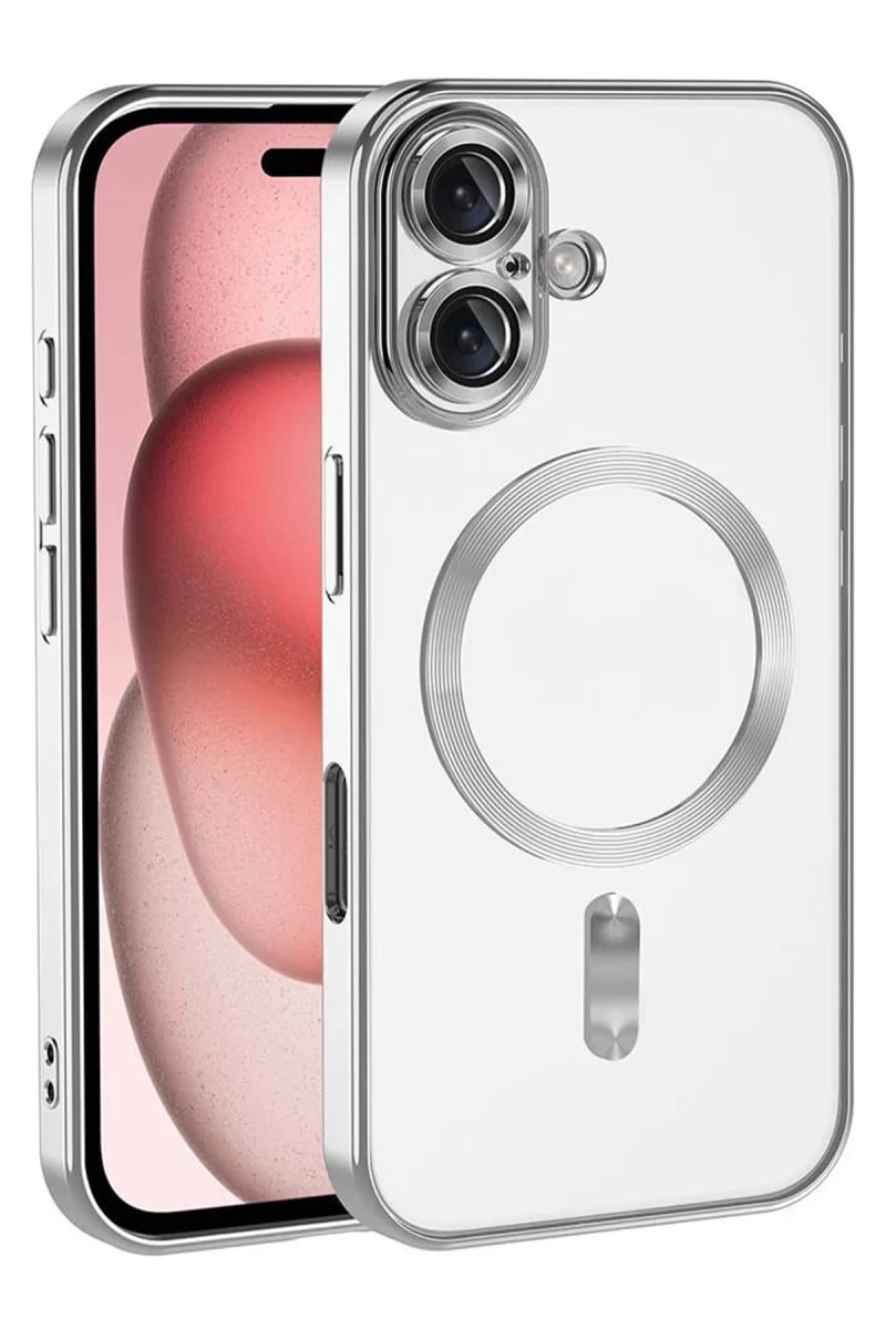 Apple iPhone 17 Kross Magneticsafe Kapak - Gümüş