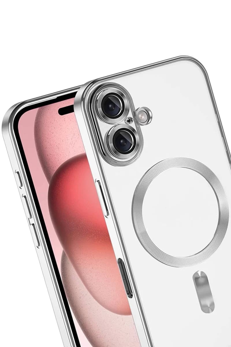 Apple iPhone 17 Kross Magneticsafe Kapak - Gümüş