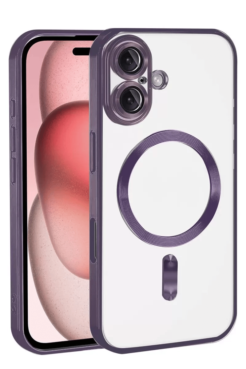 Apple iPhone 17 Kross Magneticsafe Kapak - Mor