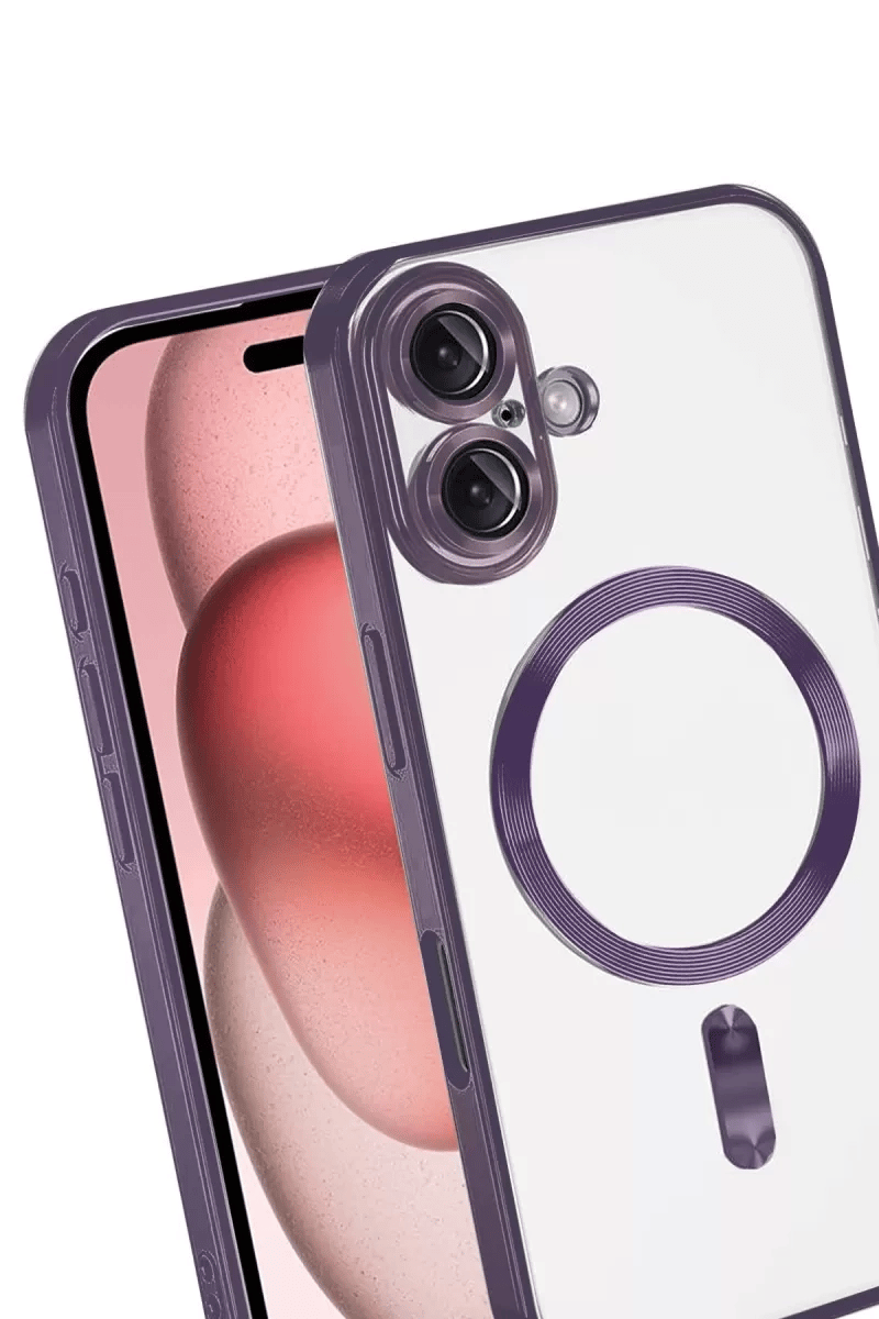 Apple iPhone 17 Kross Magneticsafe Kapak - Mor
