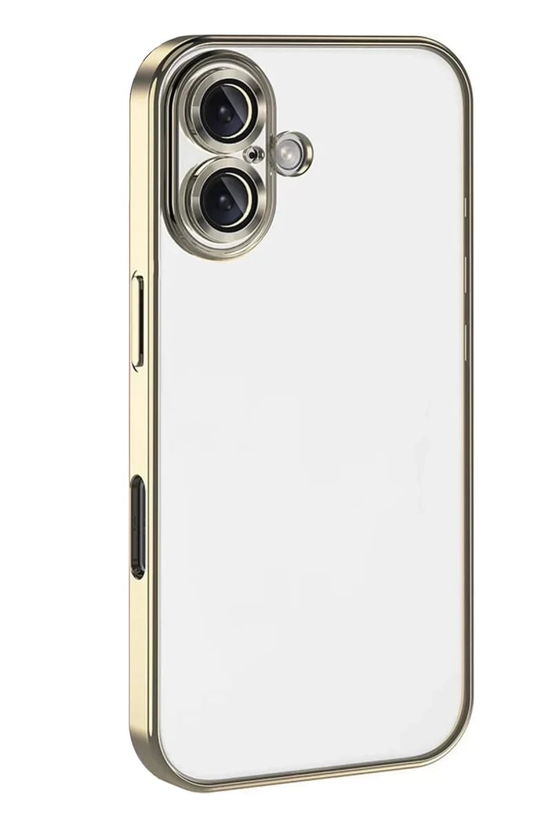 Apple iPhone 17 Lensli Silikon - Gold