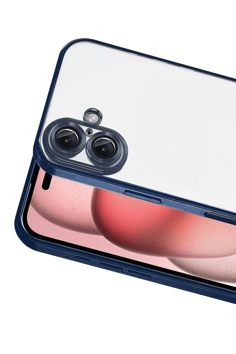 Apple iPhone 17 Lensli Silikon - Lacivert