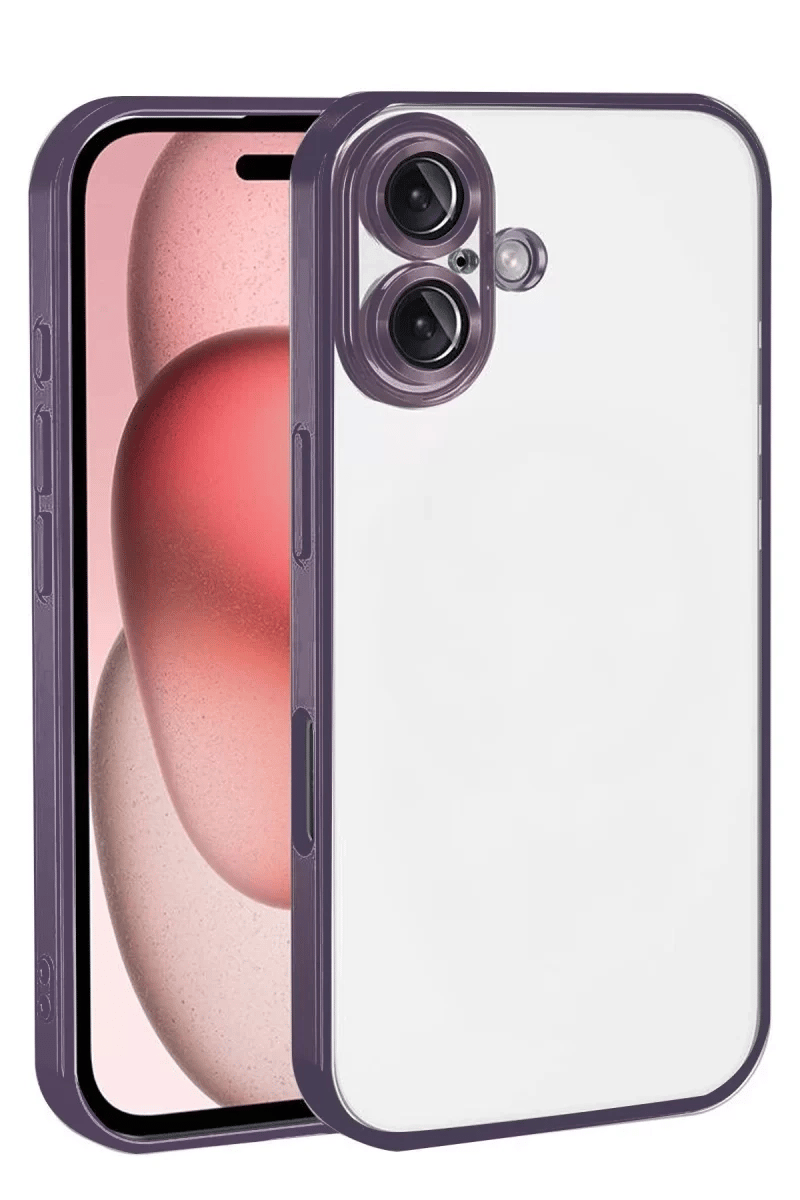Apple iPhone 17 Lensli Silikon - Mor
