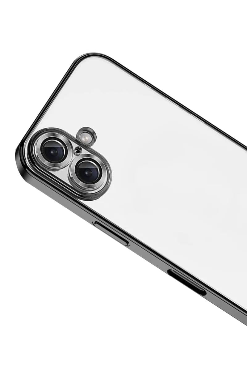 Apple iPhone 17 Lensli Silikon - Siyah