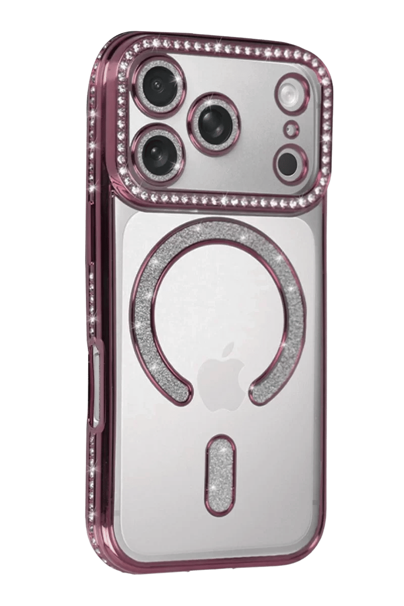 Apple iPhone 17 Pro Joke Simli Magneticsafe Kılıf - Pembe
