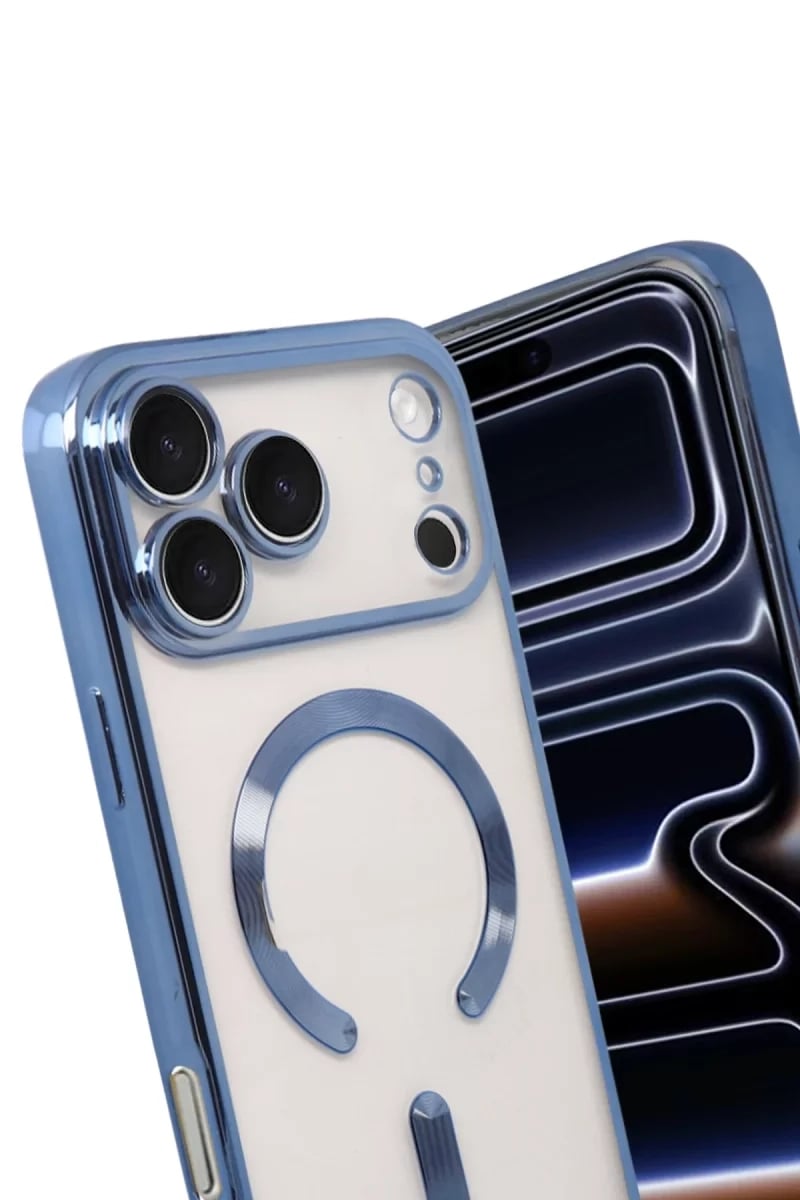 Apple iPhone 17 Pro Kross Magneticsafe Kapak - Sierra Blue