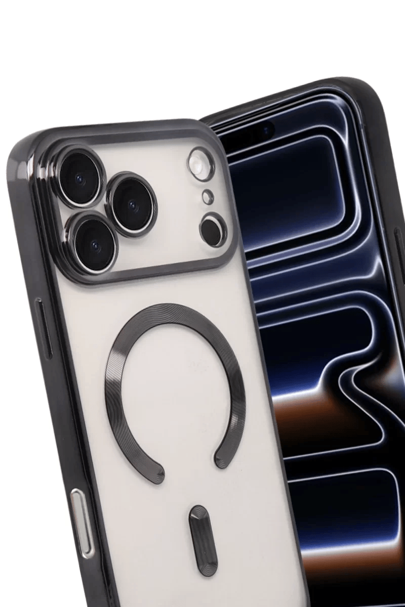 Apple iPhone 17 Pro Kross Magneticsafe Kapak - Siyah