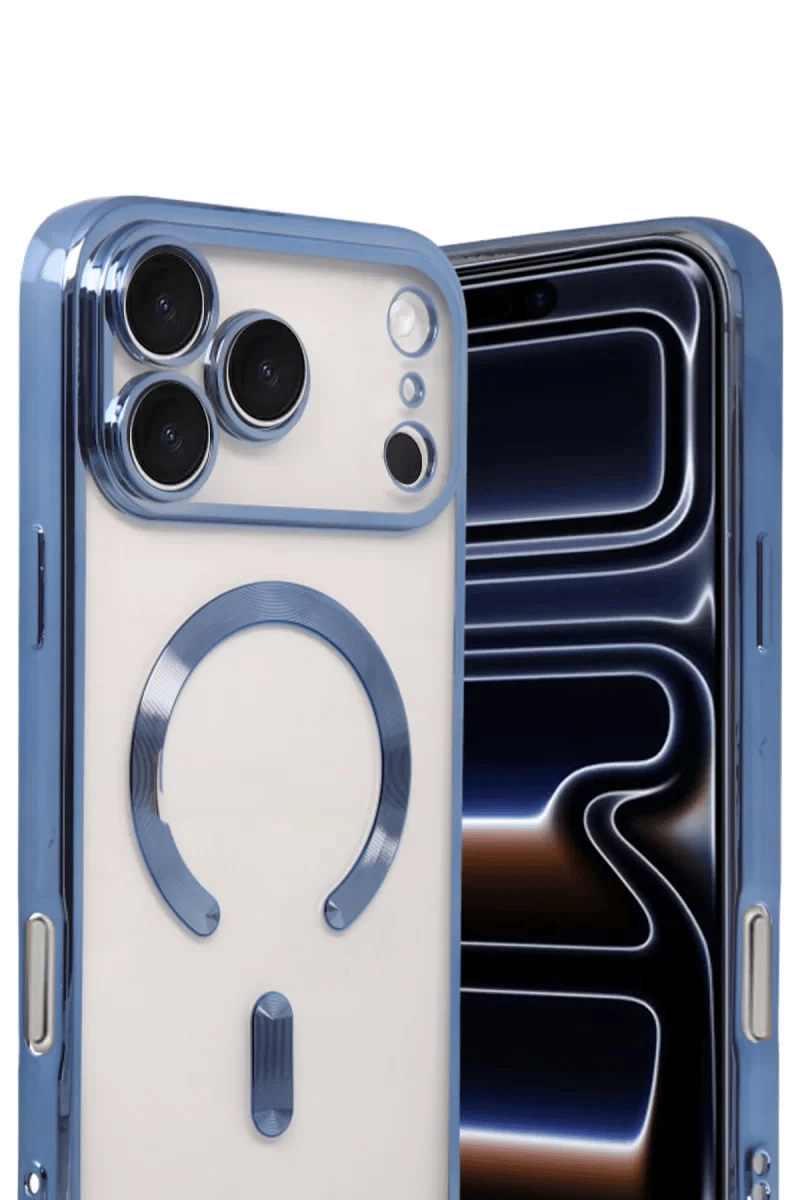 Apple iPhone 17 Pro Kross Magneticsafe Kapak - Sierra Blue