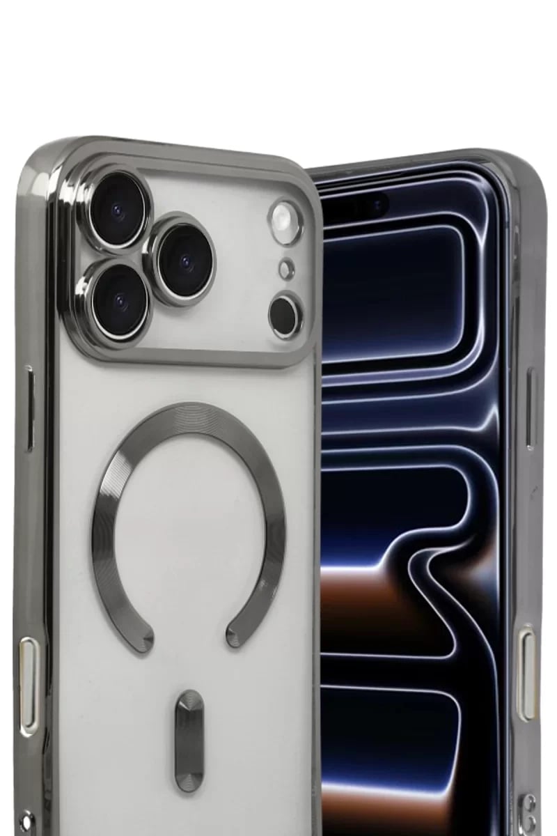 Apple iPhone 17 Pro Kross Magneticsafe Kapak - Titan Gri