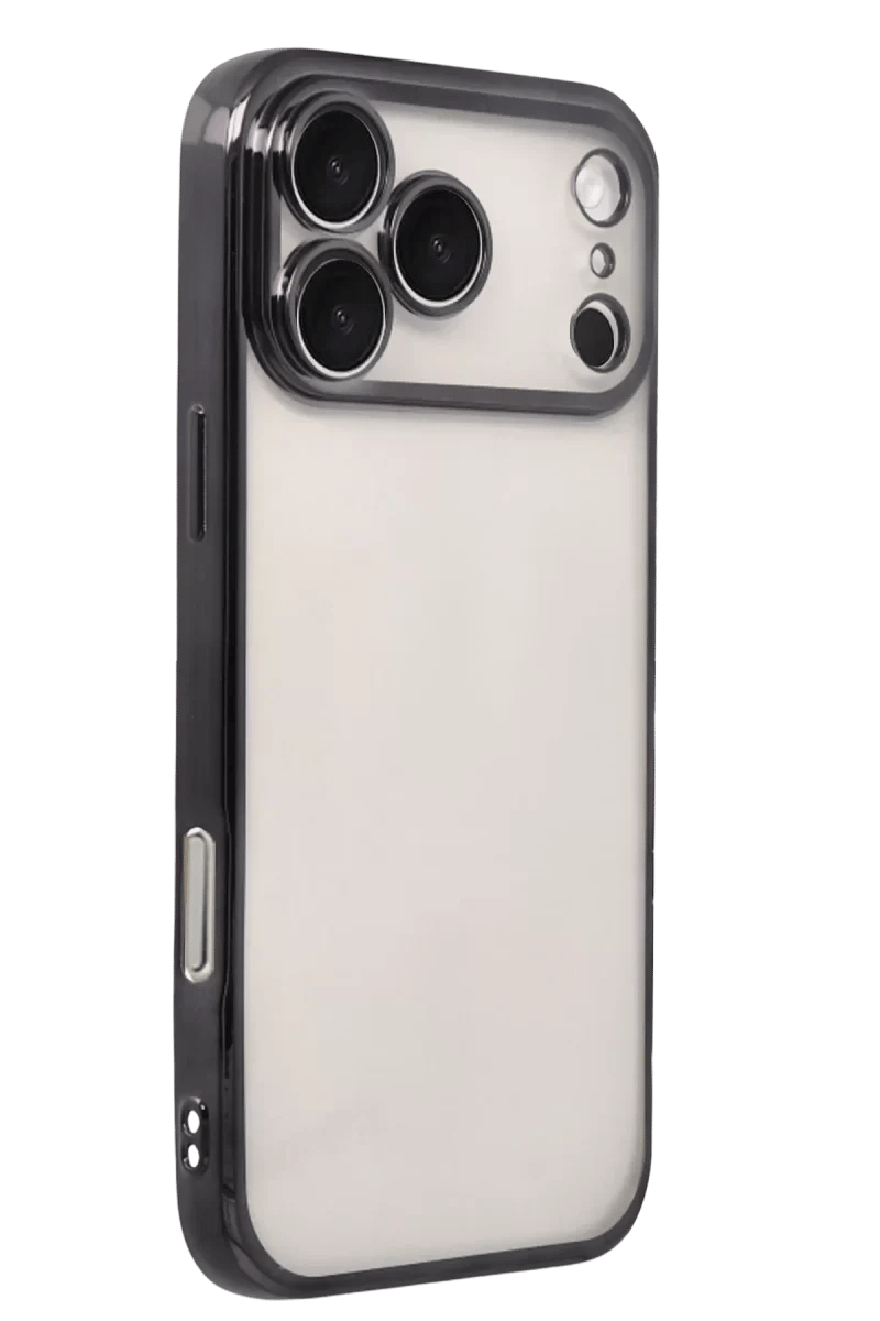 Apple iPhone 17 Pro Lensli Silikon - Siyah