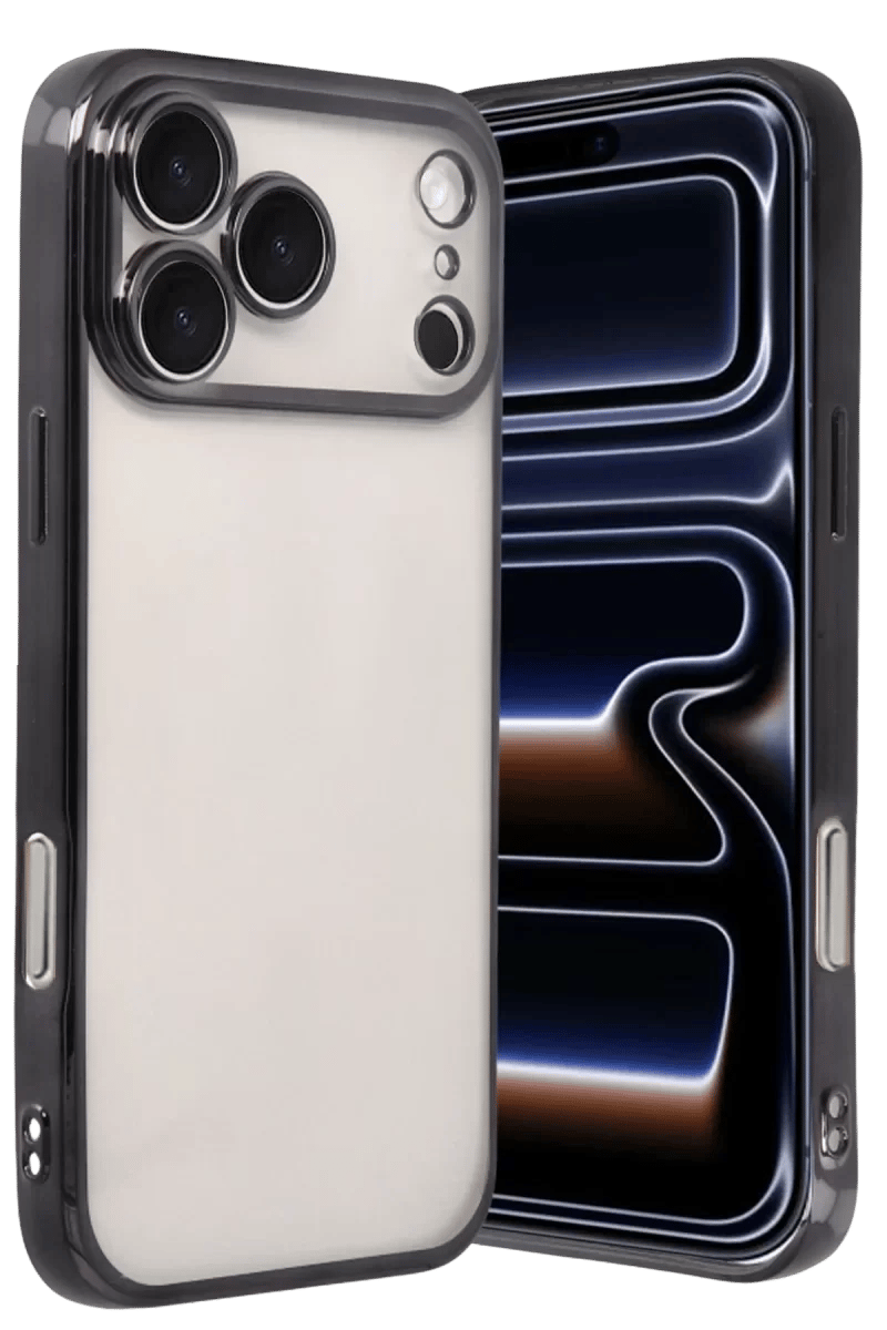 Apple iPhone 17 Pro Lensli Silikon - Siyah