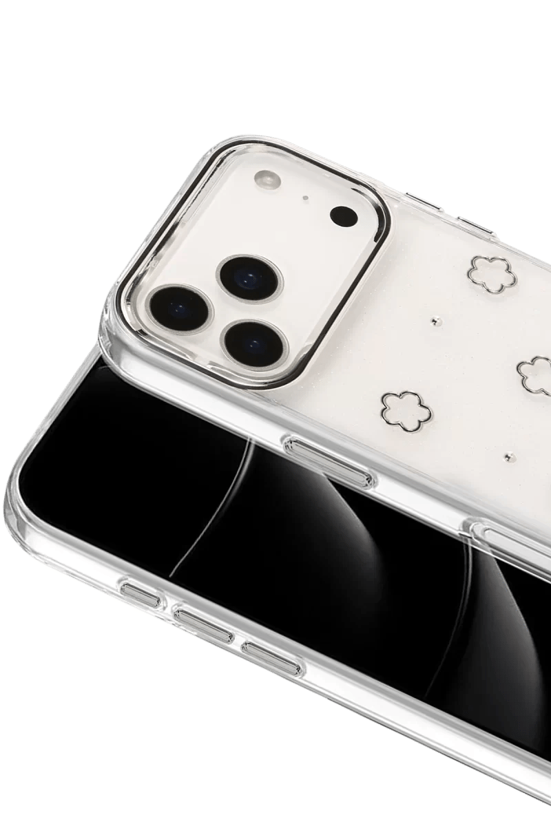 Apple iPhone 17 Pro Max Fiyonk Desenli Kapak - Desen 2