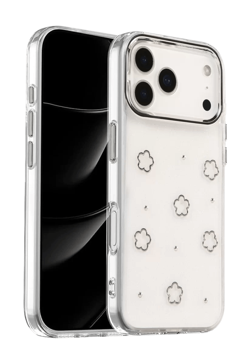 Apple iPhone 17 Pro Max Fiyonk Desenli Kapak - Desen 2