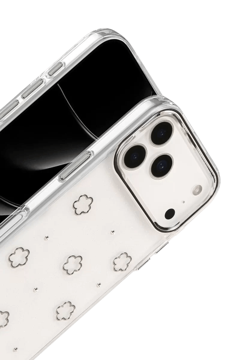 Apple iPhone 17 Pro Max Fiyonk Desenli Kapak - Desen 2