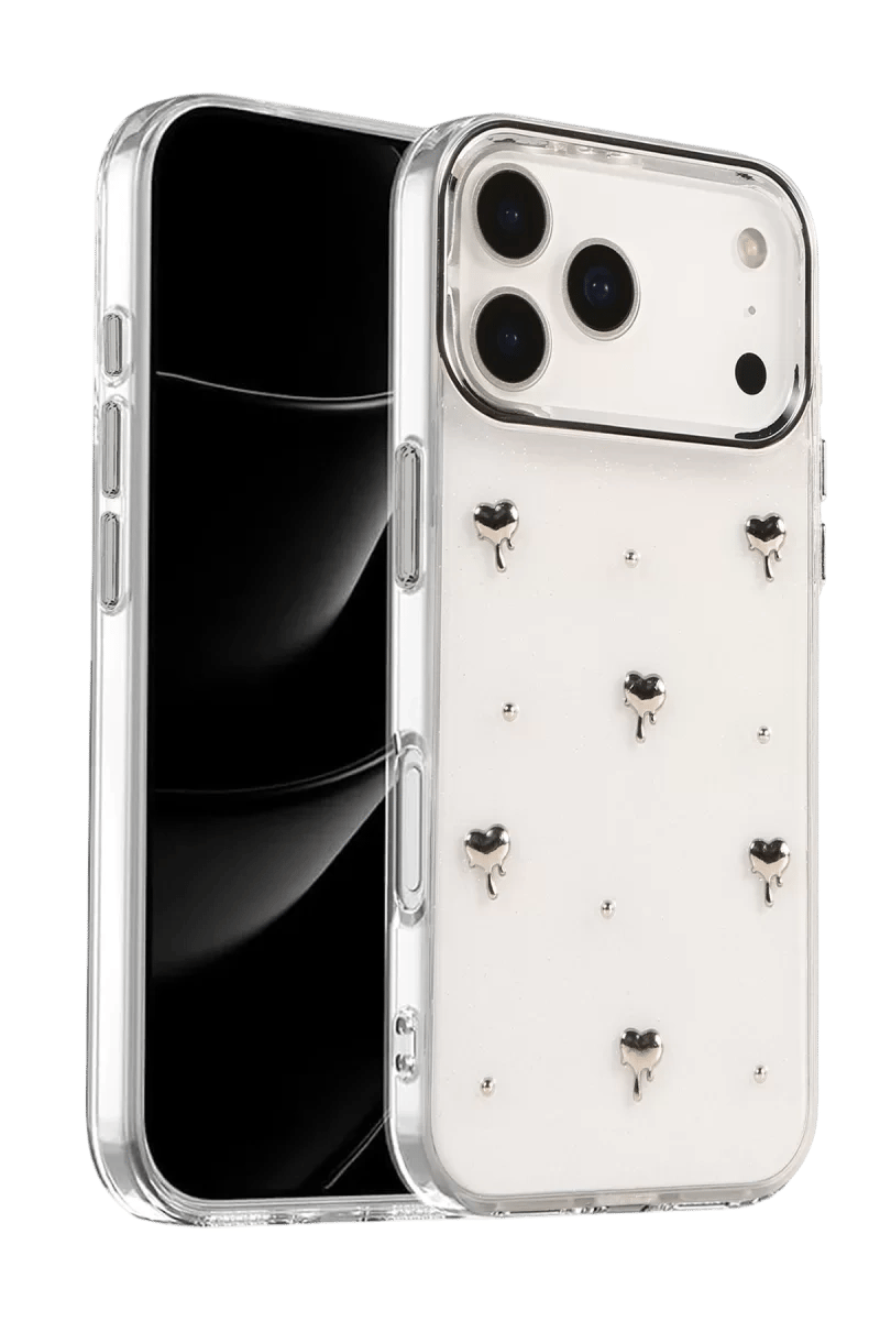 Apple iPhone 17 Pro Max Fiyonk Desenli Kapak - Desen 1
