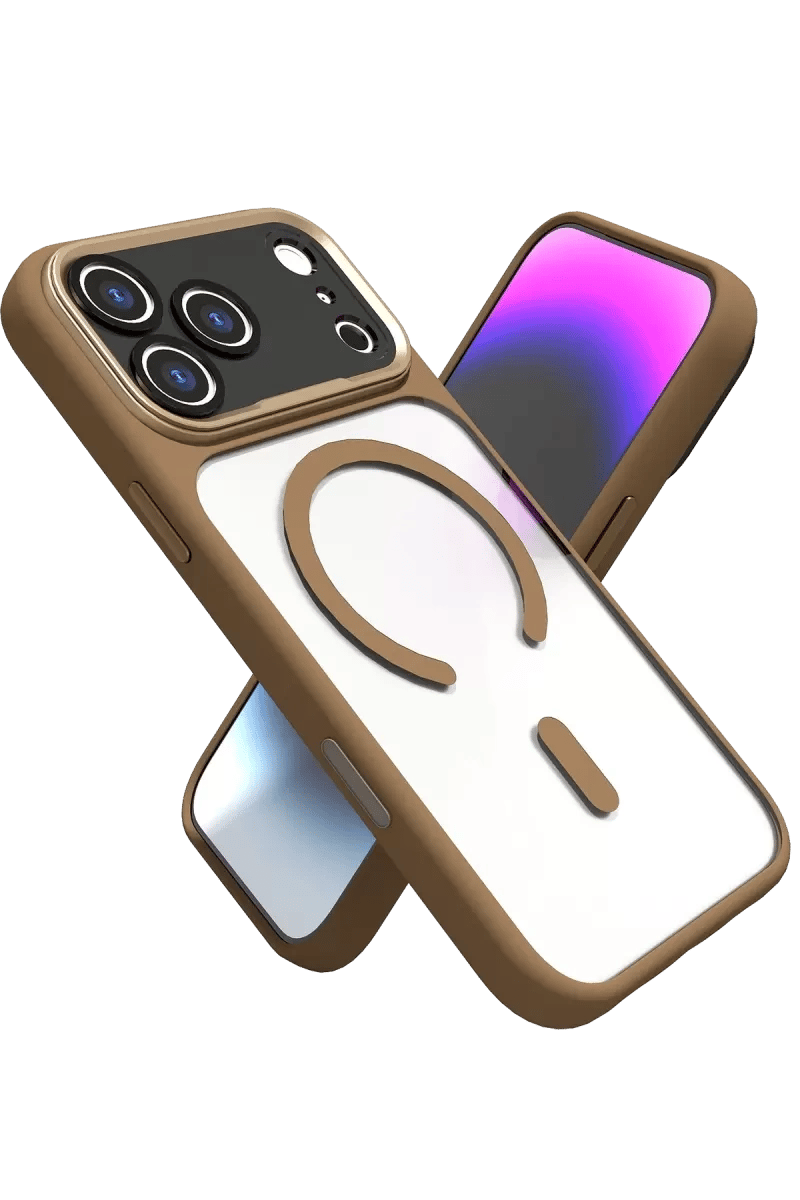 Apple iPhone 17 Pro Max Hazar Magsafe Kapak - Gold