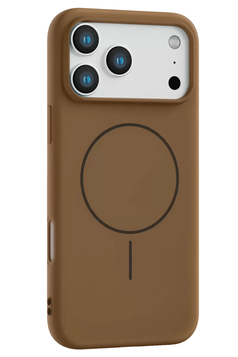 Apple iPhone 17 Pro Max Jully Magsafe Kapak - Kahverengi