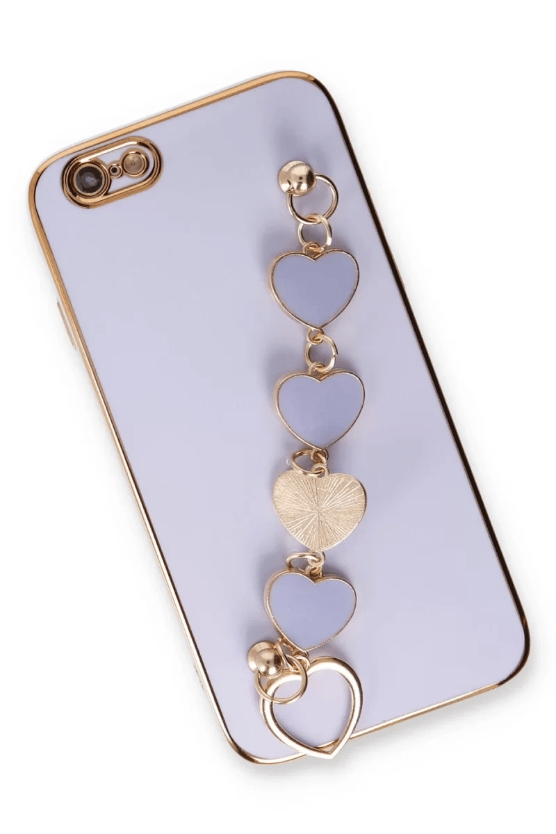 Apple iPhone 6 Kılıf Esila Silikon - Lila