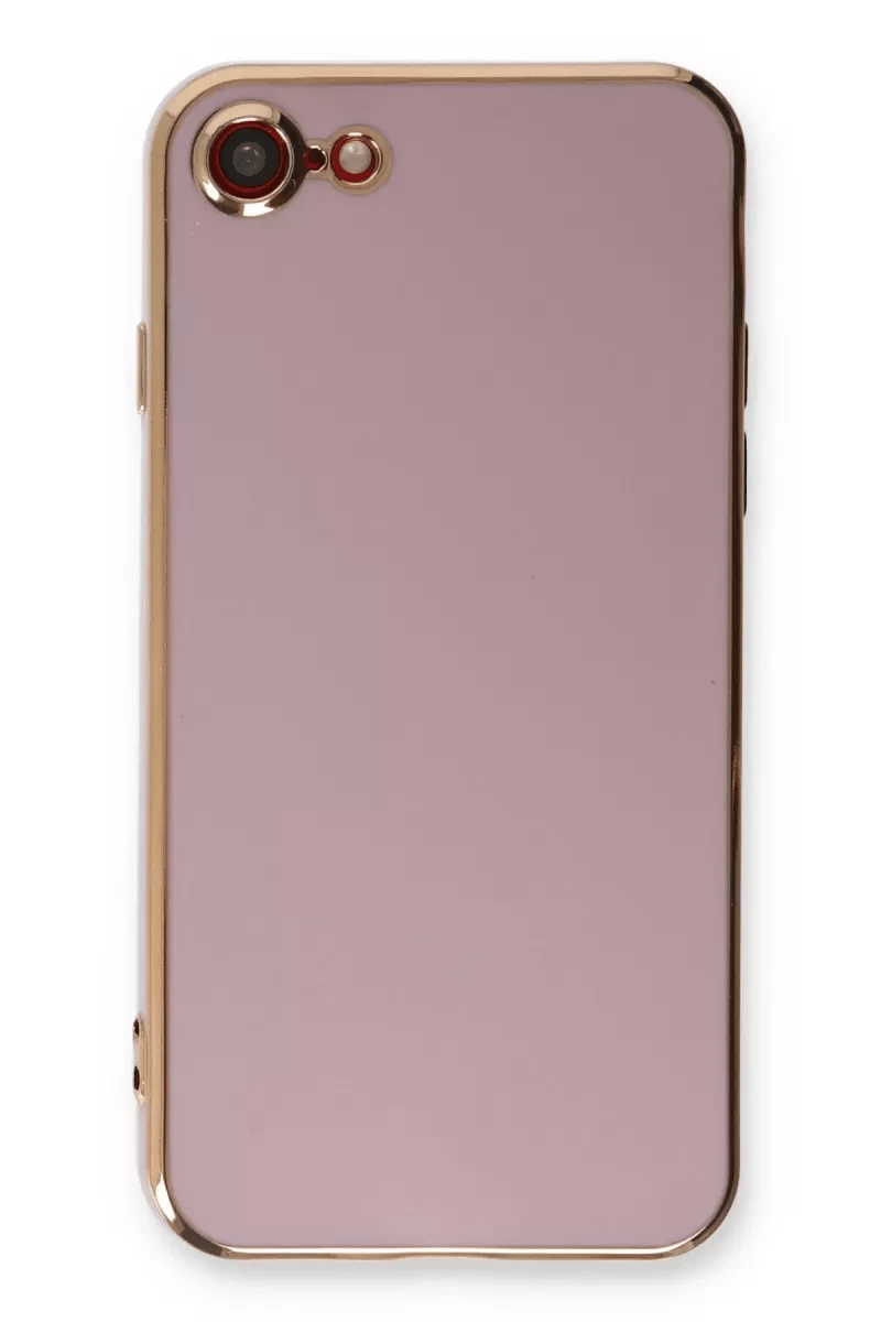 Apple iPhone 7 Kılıf Volet Silikon - Mor
