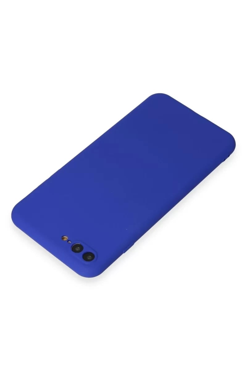 Apple iPhone 7 Plus Kılıf First Silikon - Koyu Mavi