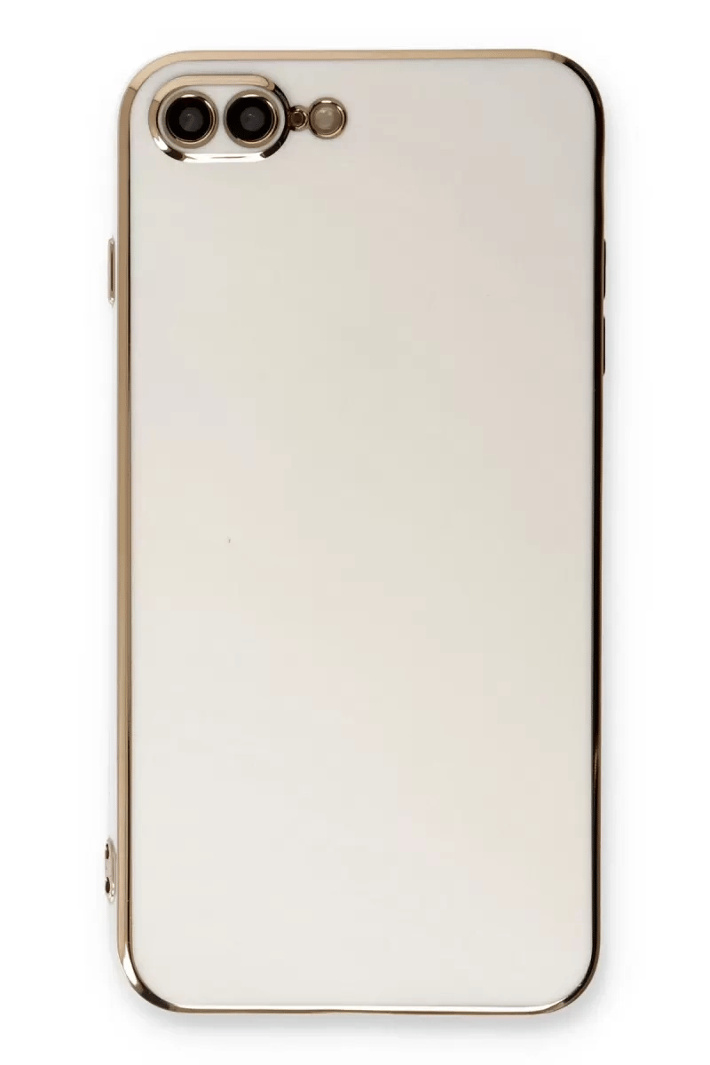 Apple iPhone 7 Plus Kılıf Volet Silikon - Beyaz