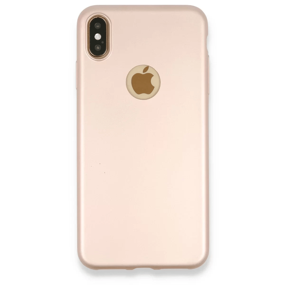 Apple iPhone XS Max Kılıf First Silikon - Rose Gold