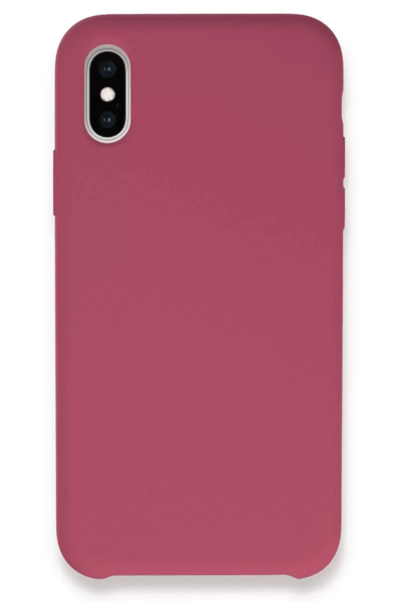 Apple iPhone XS Max Kılıf Lansman Legant Silikon - Fuşya