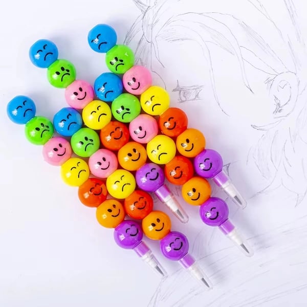 Emojili Yumurtlayan Kalem Seti 4lü