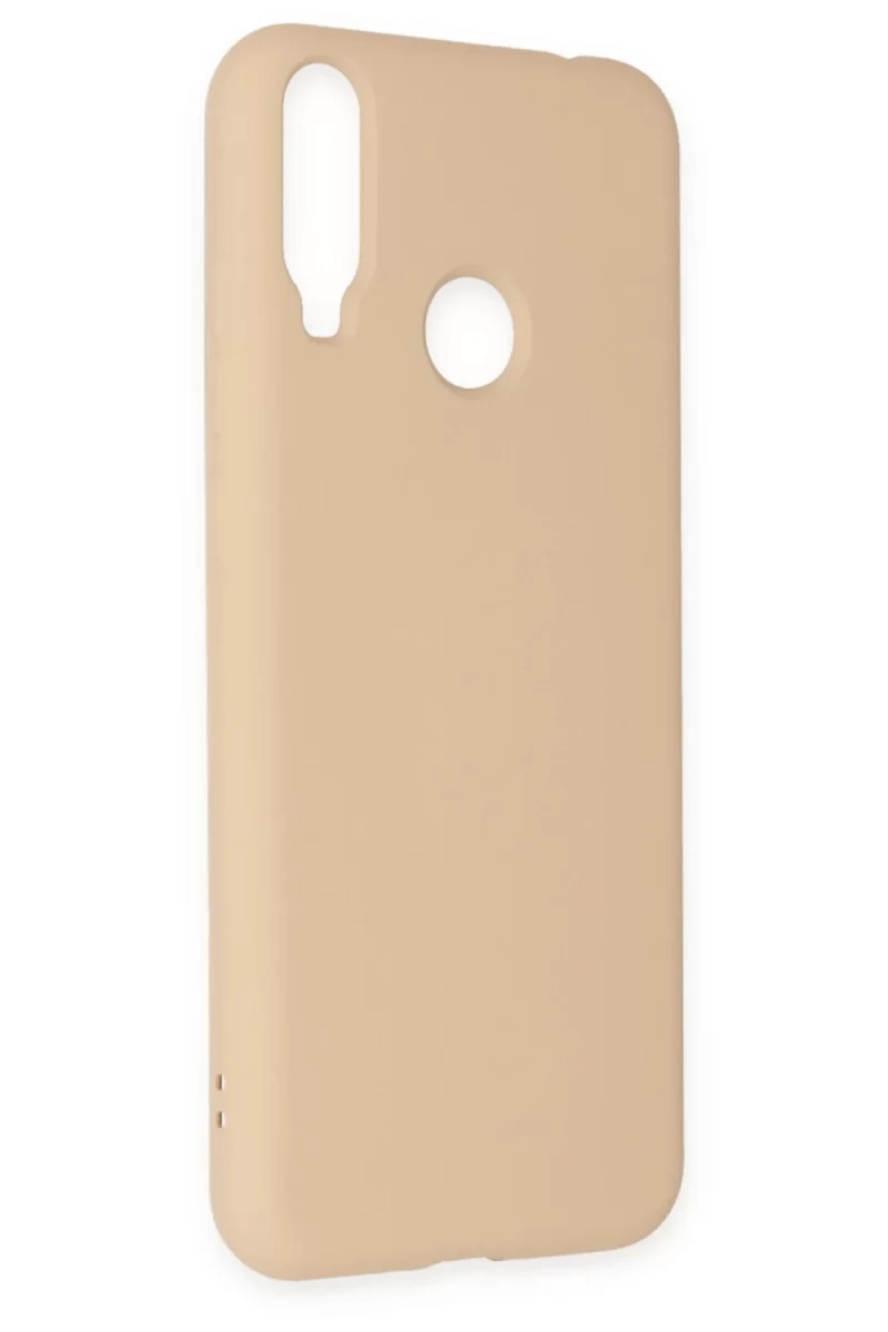 General Mobile GM 10 Kılıf Nano içi Kadife Silikon - Pudra