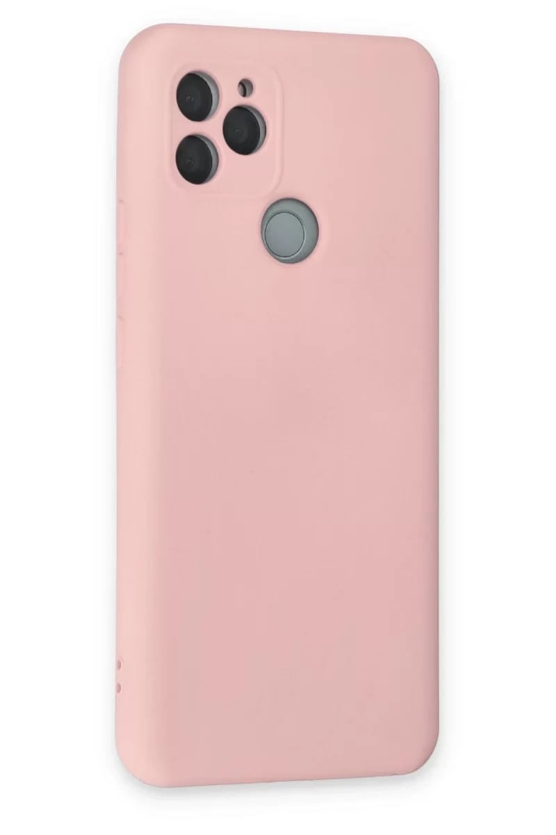 General Mobile GM 21 Kılıf Nano içi Kadife Silikon - Pudra