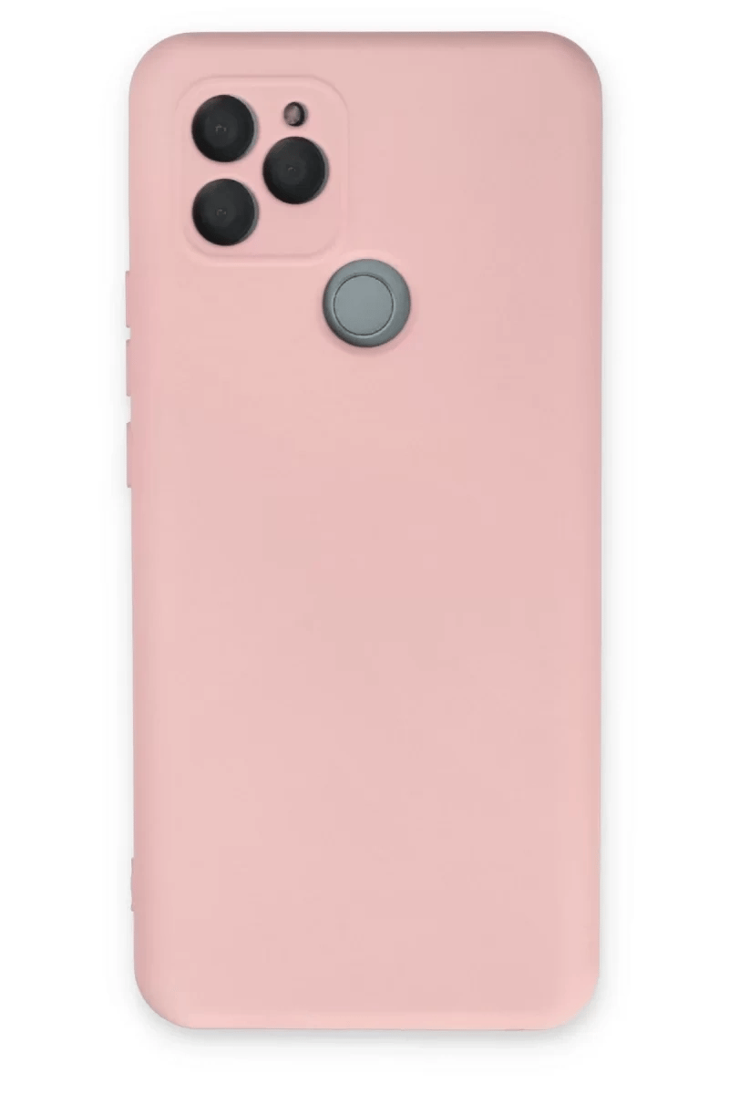 General Mobile GM 21 Kılıf Nano içi Kadife Silikon - Pudra