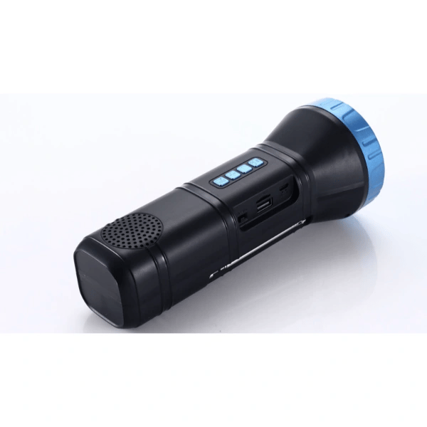 Güneş Enerjili Bluetooth Radyo Özellikli Kamp El Feneri