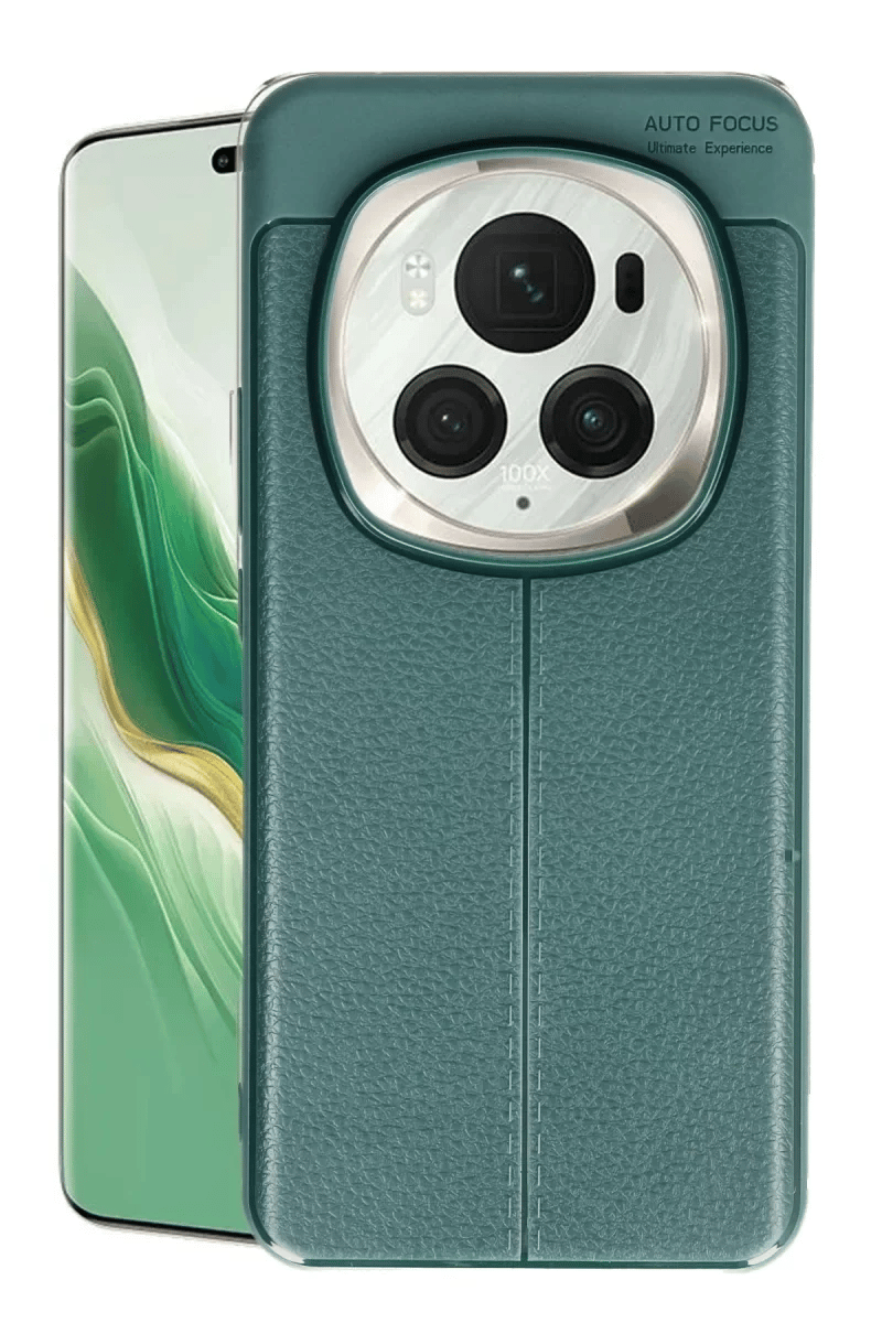 Huawei Honor Magic 6 Pro Kılıf Auto Focus Kapak - Koyu Yeşil