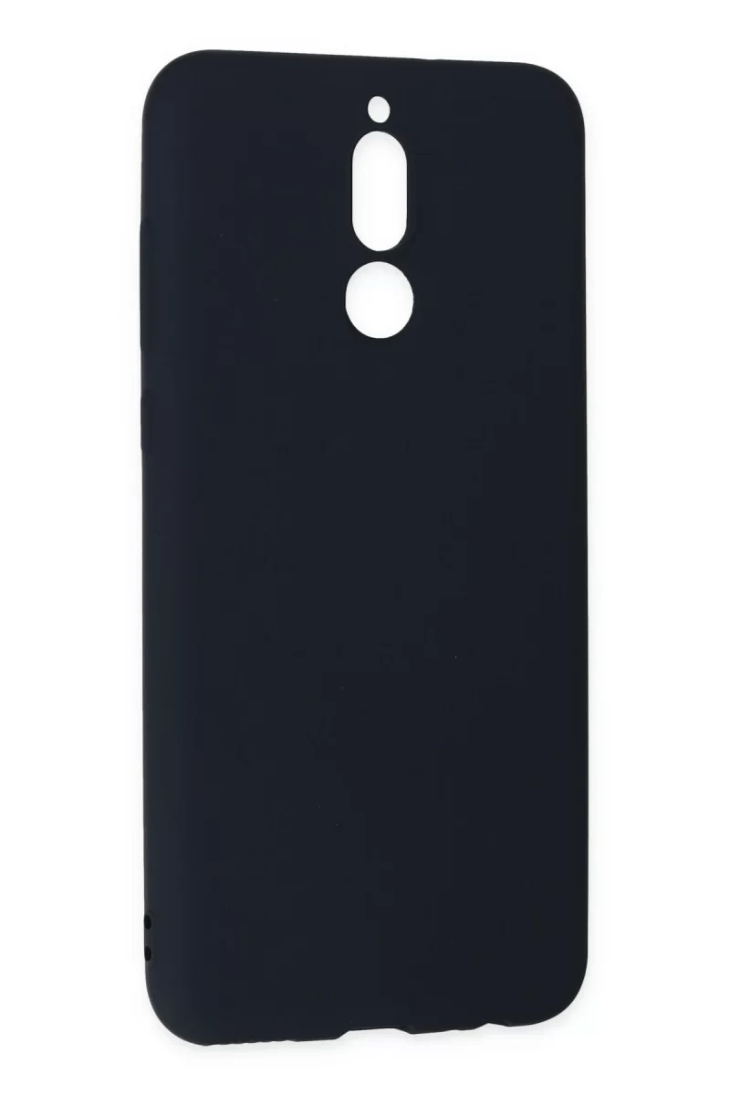 Huawei Mate 10 Lite Kılıf Nano içi Kadife Silikon - Lacivert