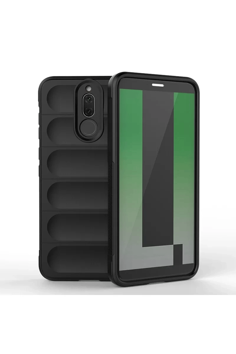 Huawei Mate 10 Lite Kılıf Optimum Silikon - Siyah