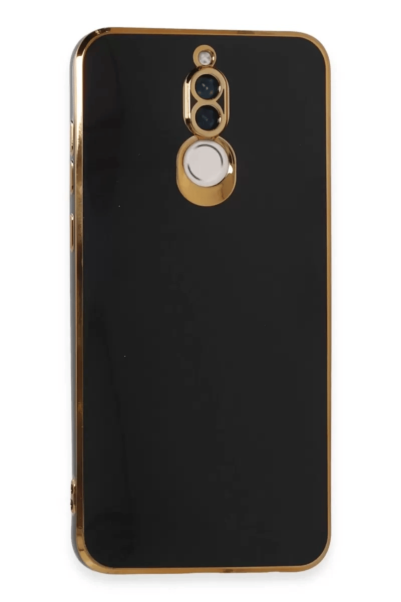 Huawei Mate 10 Lite Kılıf Volet Silikon - Siyah