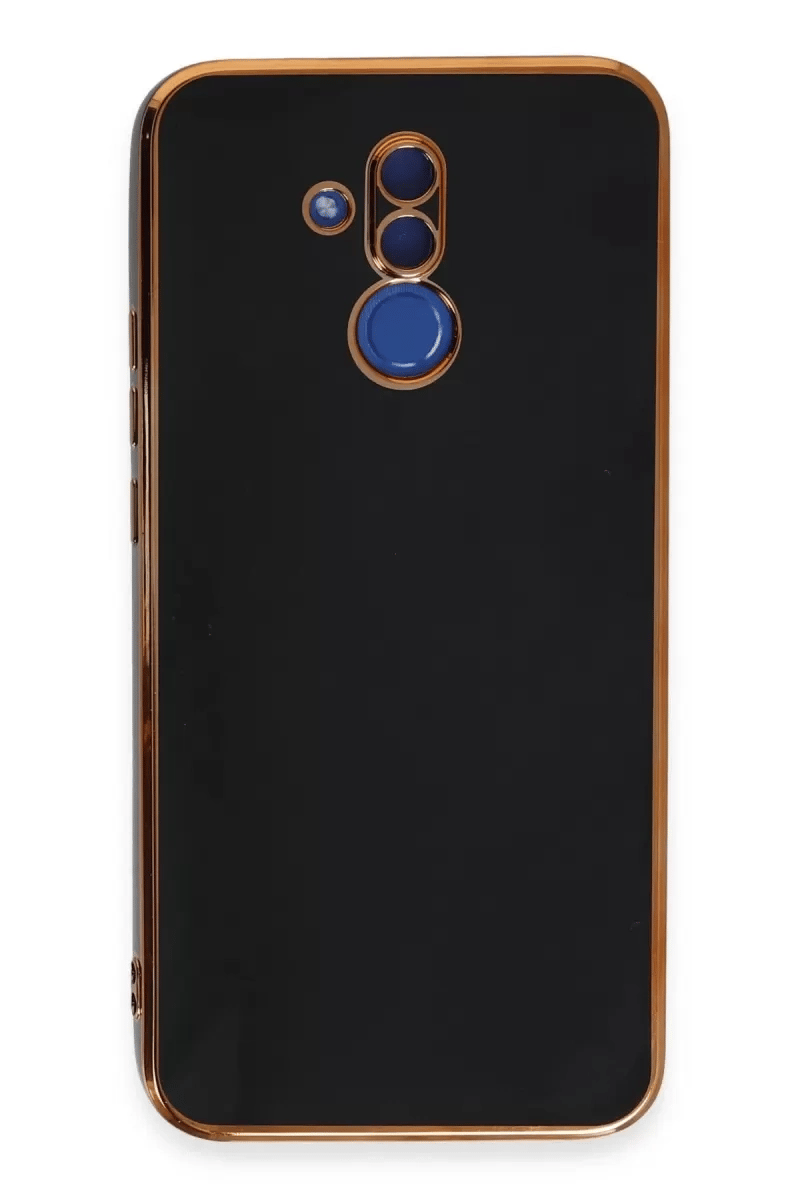 Huawei Mate 20 Lite Kılıf Volet Silikon - Siyah