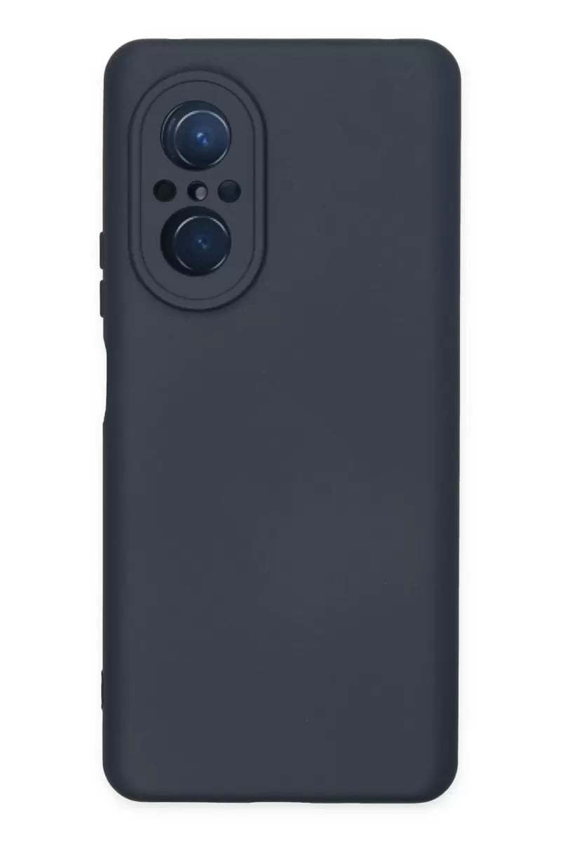 Huawei Nova 9 SE Kılıf Nano içi Kadife Silikon - Lacivert