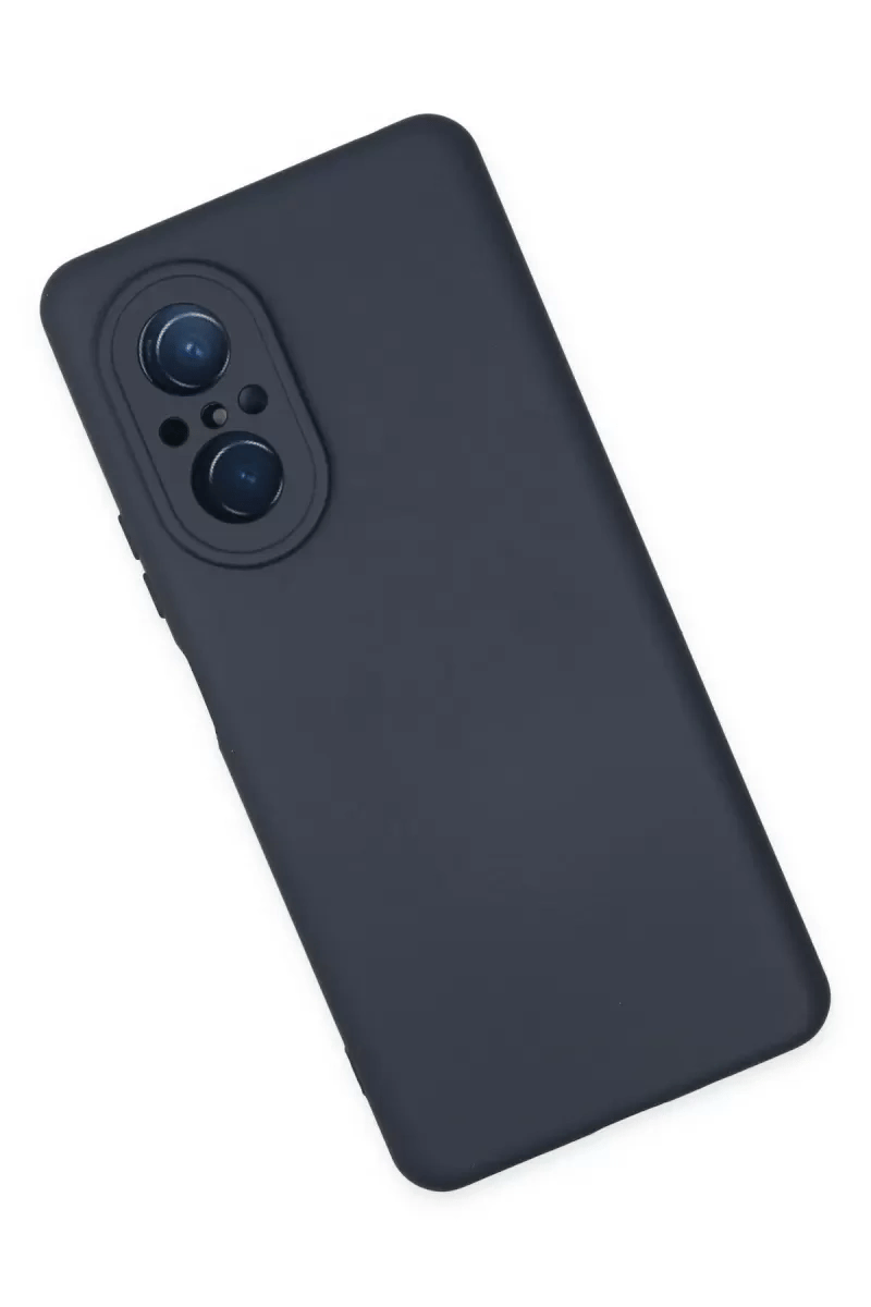 Huawei Nova 9 SE Kılıf Nano içi Kadife Silikon - Lacivert