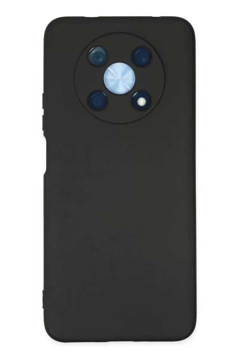 Huawei Nova Y90 Kılıf Nano içi Kadife Silikon - Siyah
