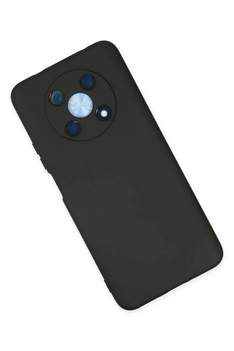 Huawei Nova Y90 Kılıf Nano içi Kadife Silikon - Siyah