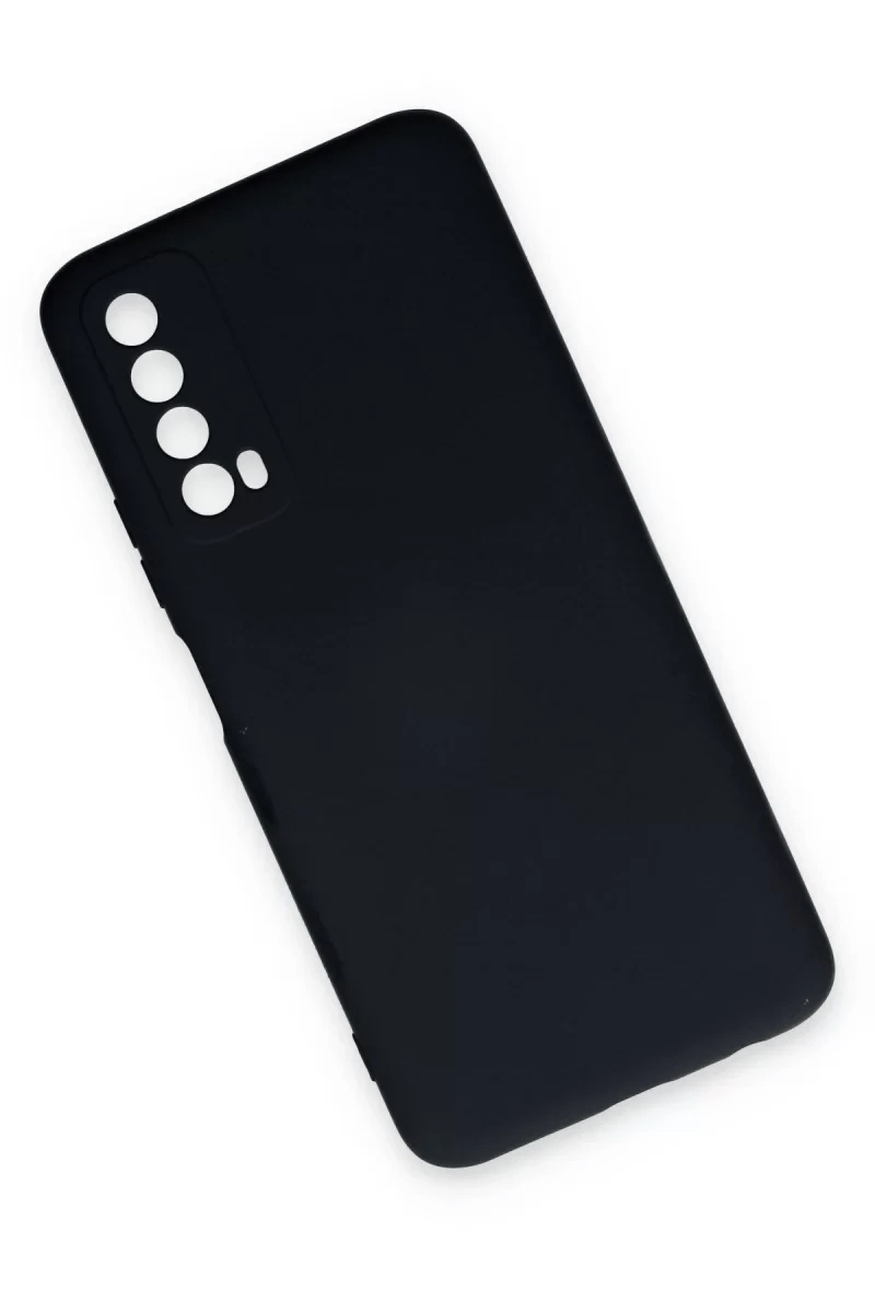 Huawei P Smart 2021 Kılıf Nano içi Kadife Silikon - Lacivert
