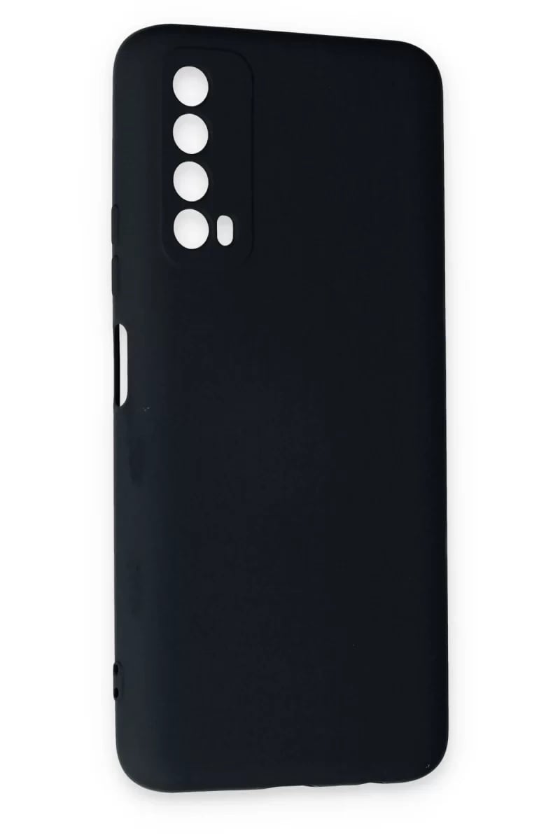 Huawei P Smart 2021 Kılıf Nano içi Kadife Silikon - Lacivert