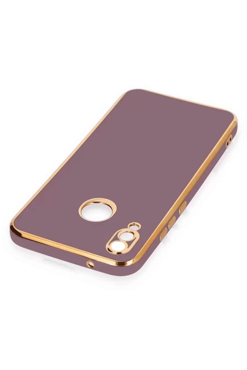 Huawei P20 Lite Kılıf Volet Silikon - Mor