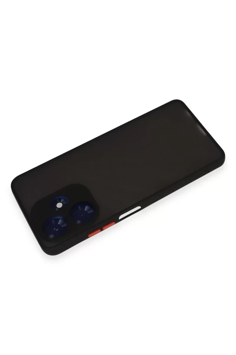 İnfinix Hot 30 4G Kılıf Montreal Silikon Kapak - Siyah