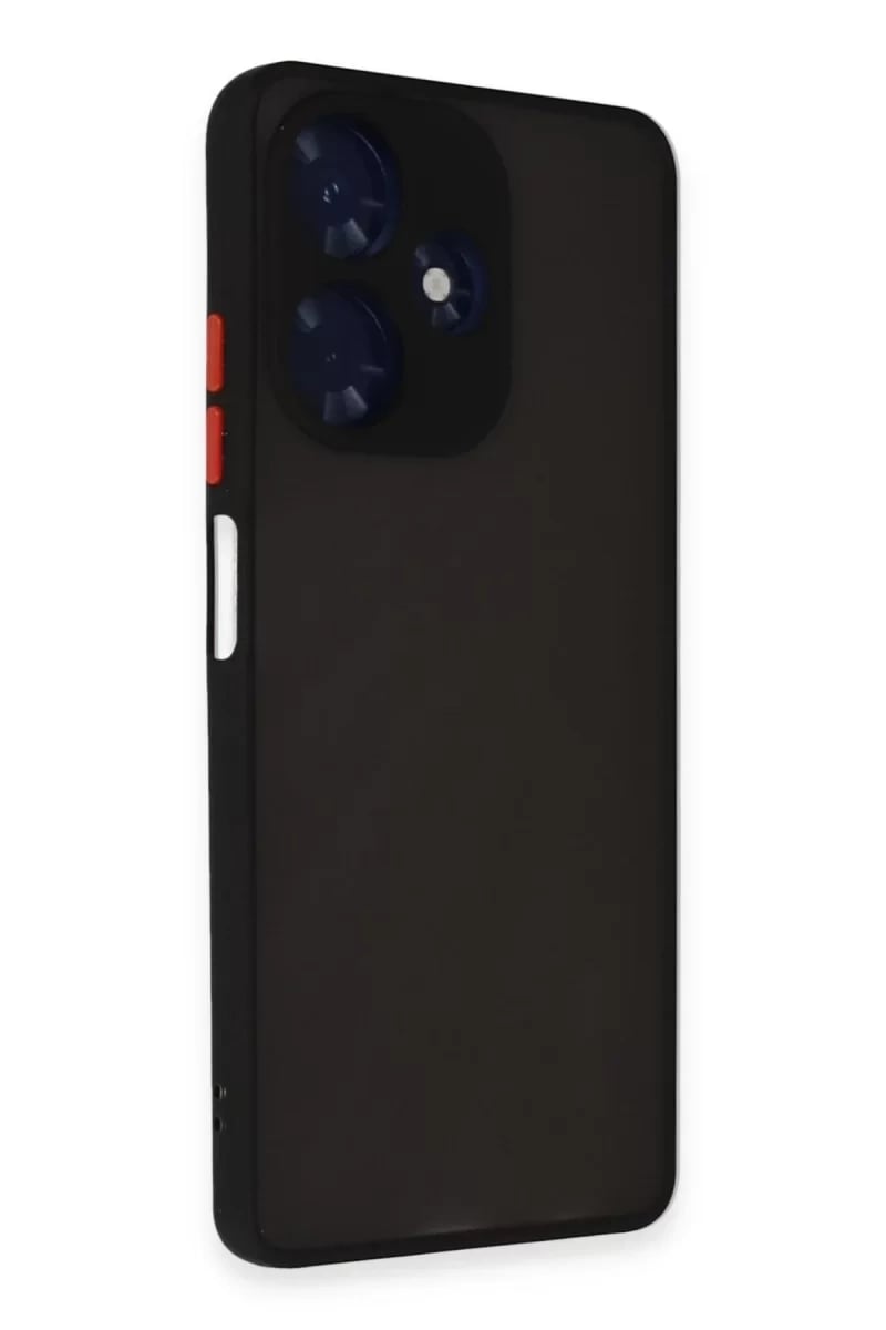 İnfinix Hot 30 4G Kılıf Montreal Silikon Kapak - Siyah