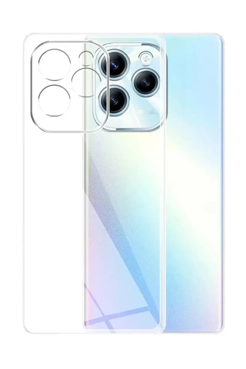İnfinix Hot 40i Kılıf Lüx Şeffaf Silikon